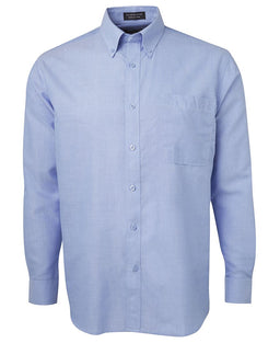 JB's L/S OXFORD SHIRT LT BLUE -S
