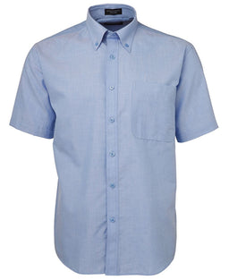 JB's S/S OXFORD SHIRT LT BLUE -S