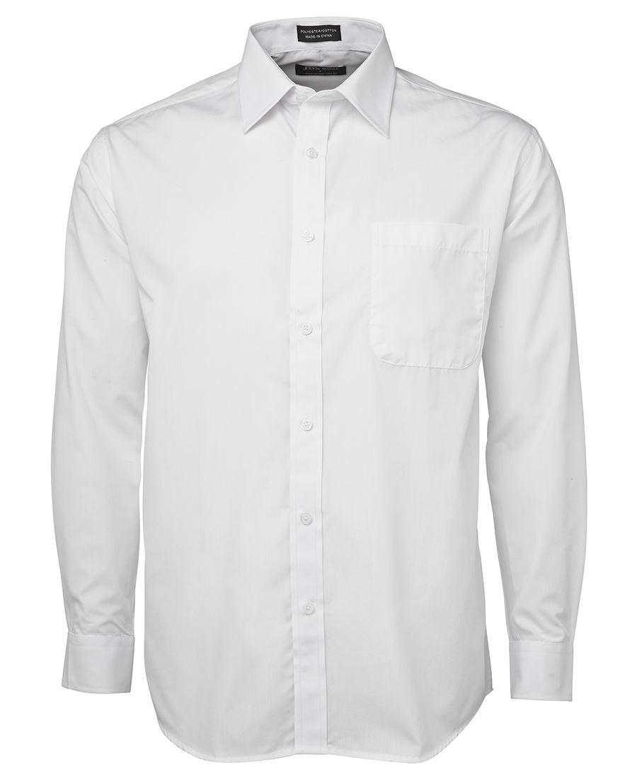JB's L/S POPLIN SHIRT BLACK - S