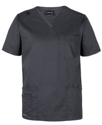 JB's UNISEX PREMIUM SCRUBS TOP BLACK - 3XS