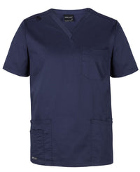 JB's UNISEX PREMIUM SCRUBS TOP BLACK - 3XS