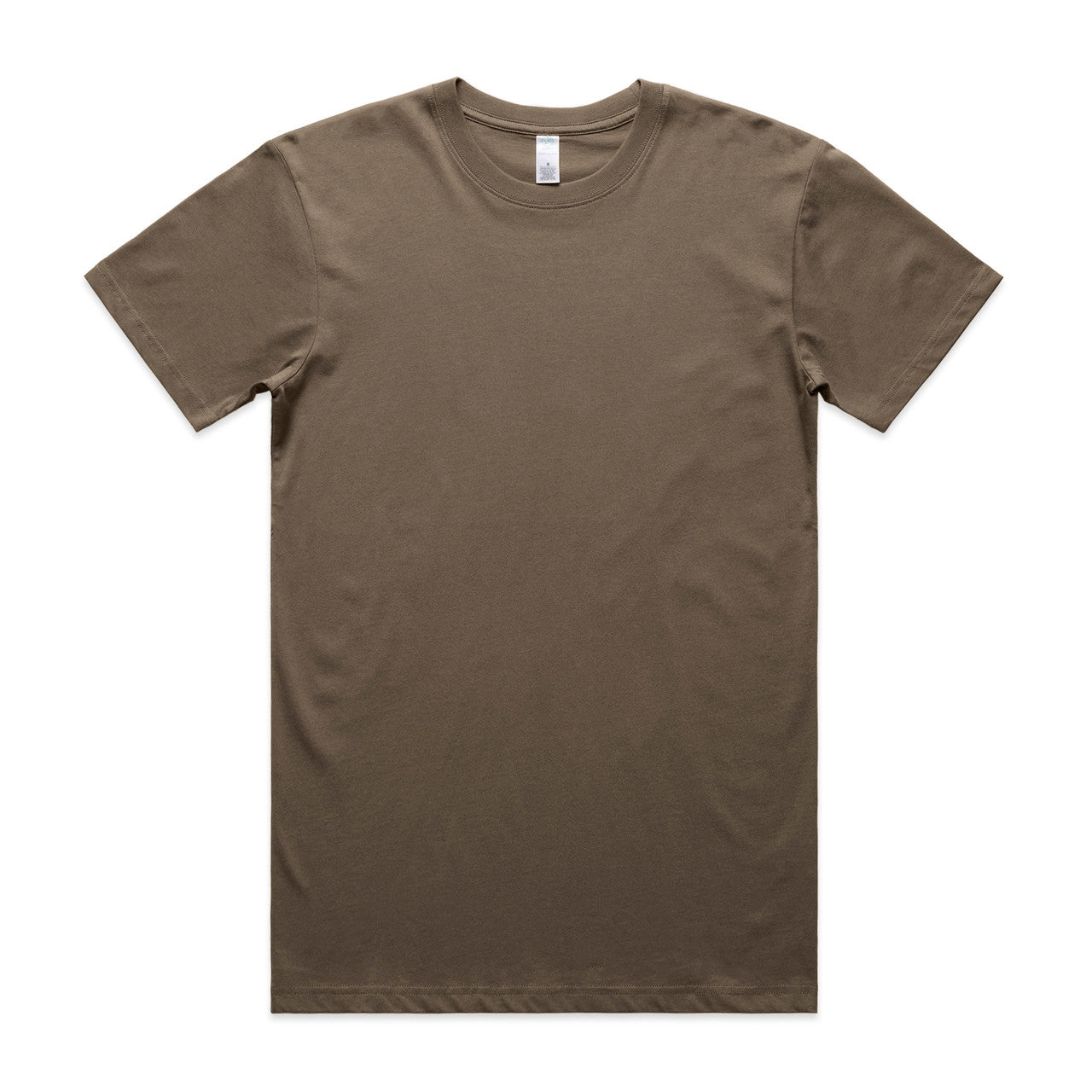 5001g staple organic tee walnut