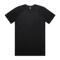 5001r staple raglan tee black