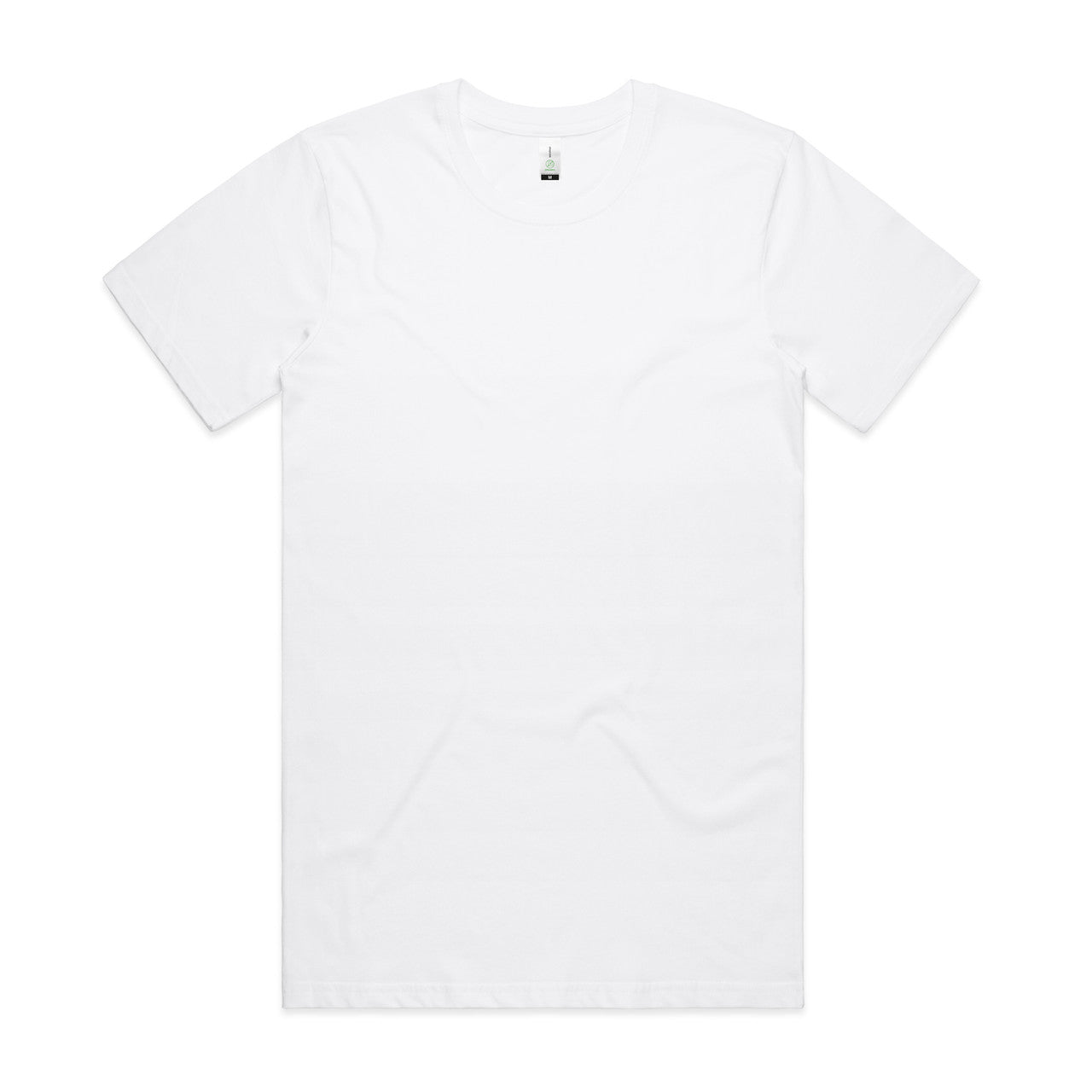 5005 organic tee white