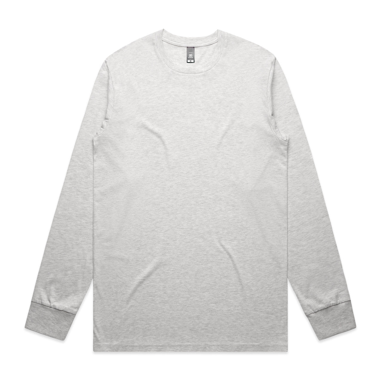 5020 staple ls tee ash heather