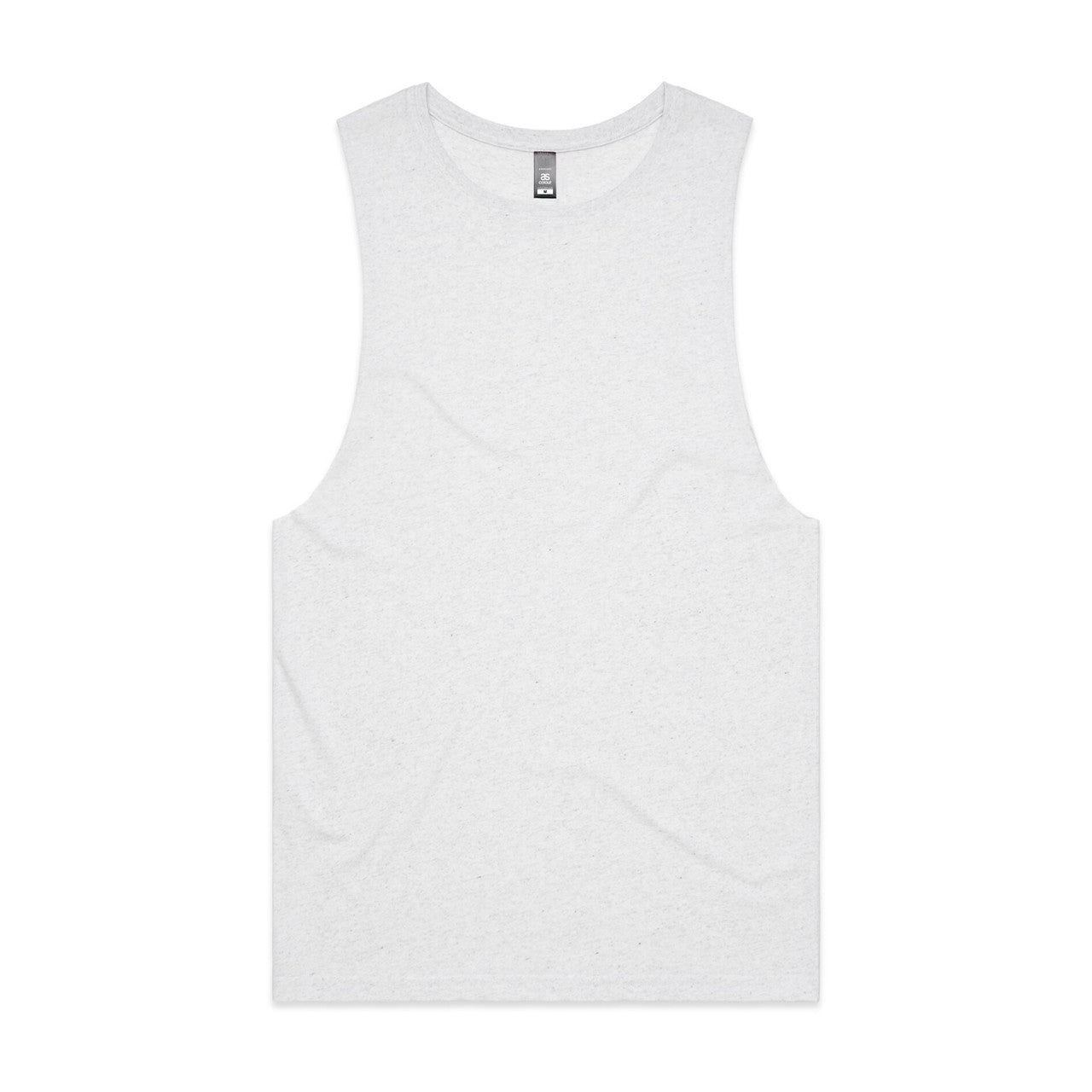 5025 barnard tank tee white marle