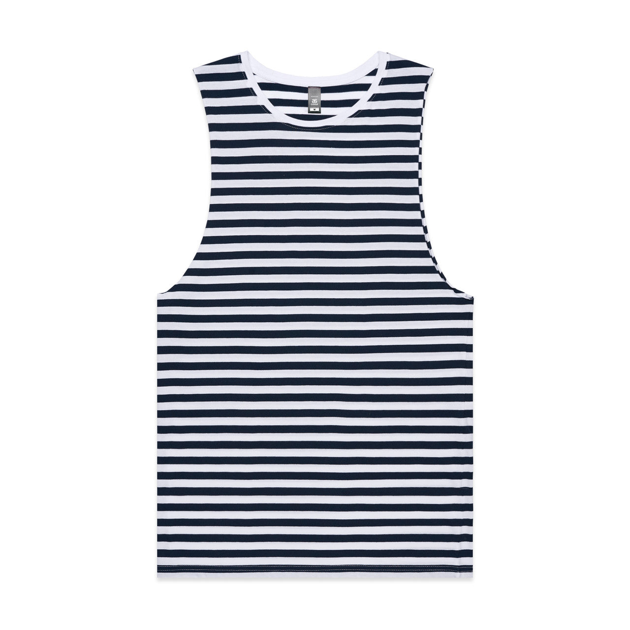 5032 barnard stripe tank navy/white