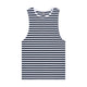 5032 barnard stripe tank navy/white