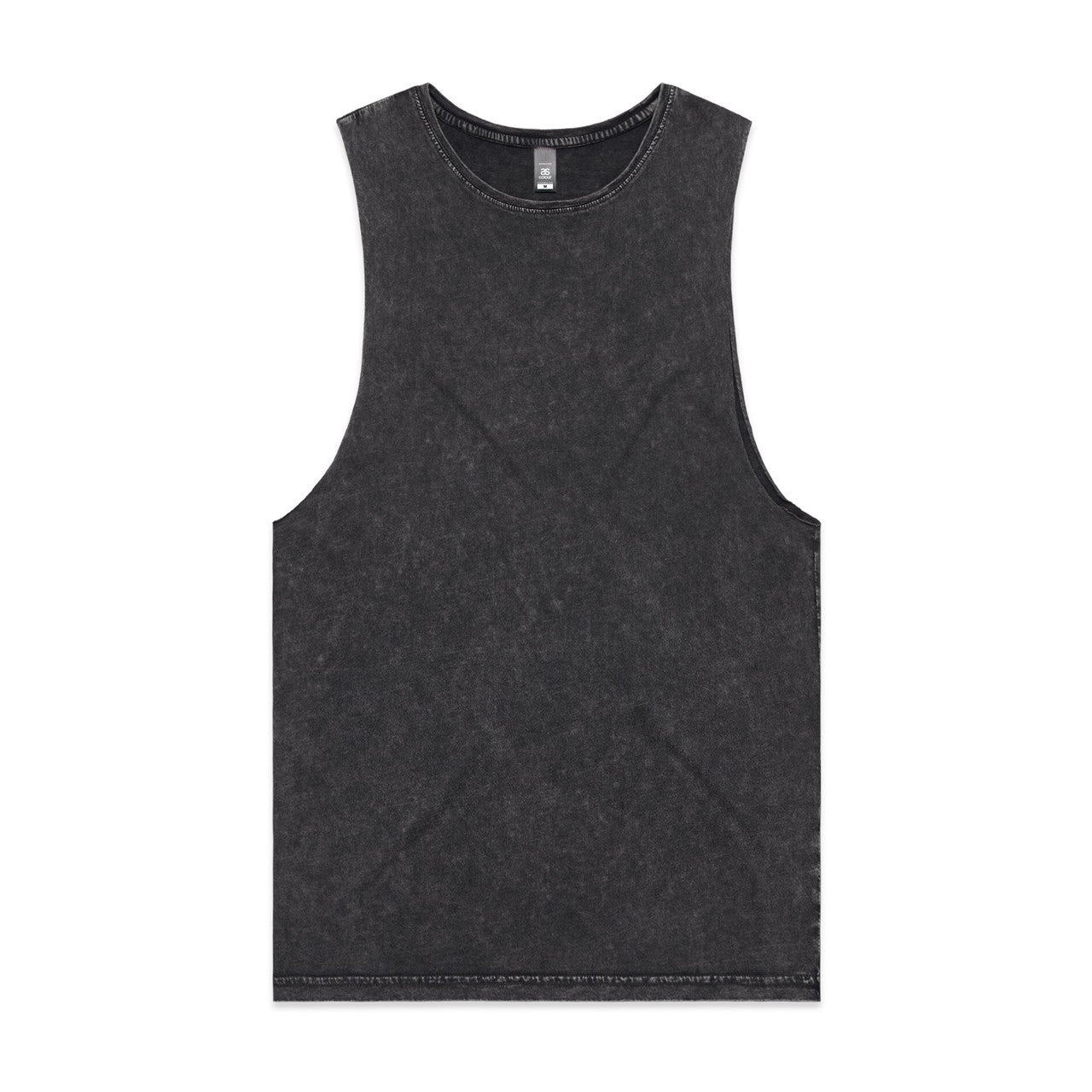 5039 stone wash barnard tank black stone