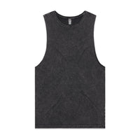 5039 stone wash barnard tank black stone