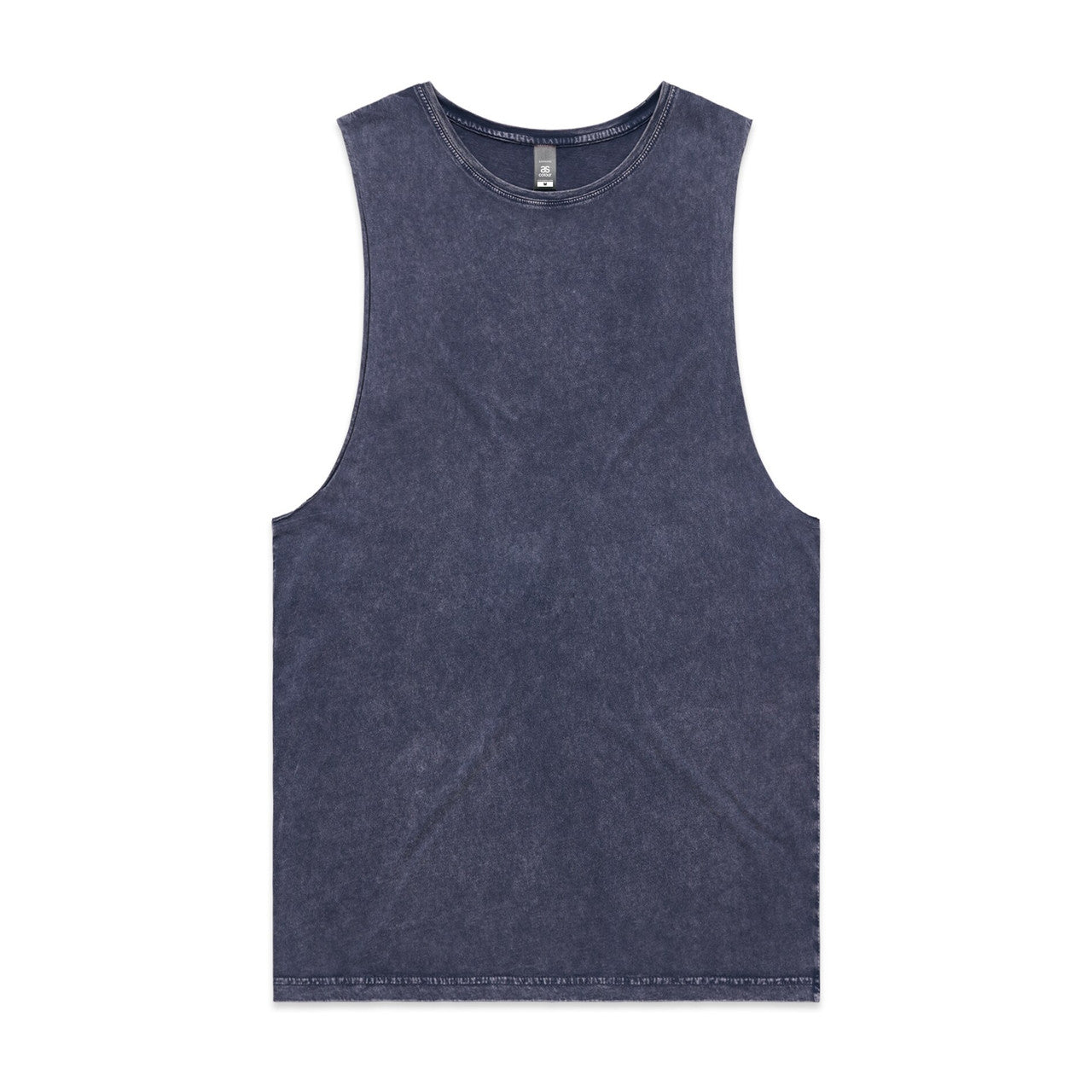 5039 stone wash barnard tank blue stone