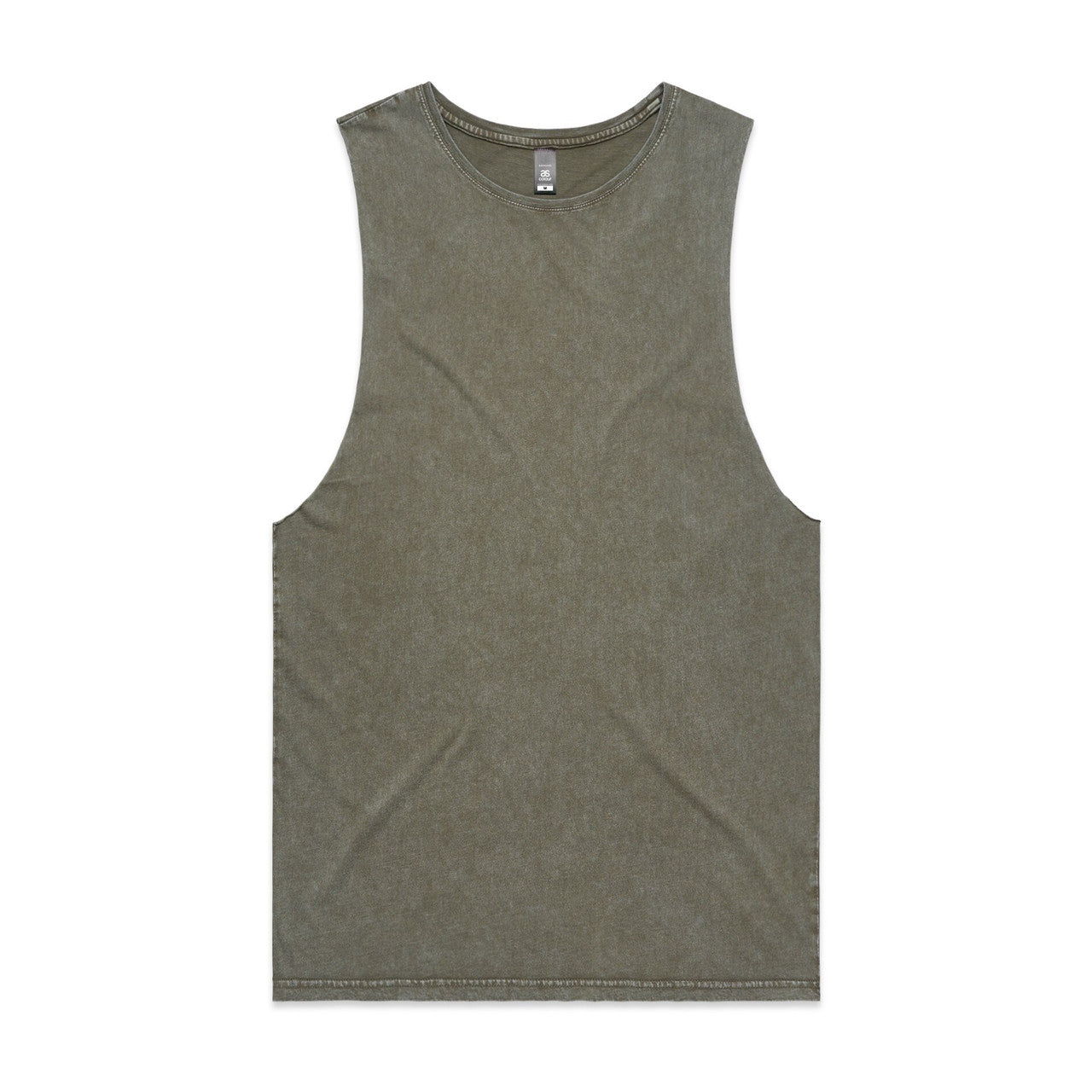 5039 stone wash barnard tank moss stone