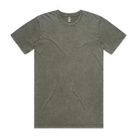 5040 stone wash staple tee moss stone