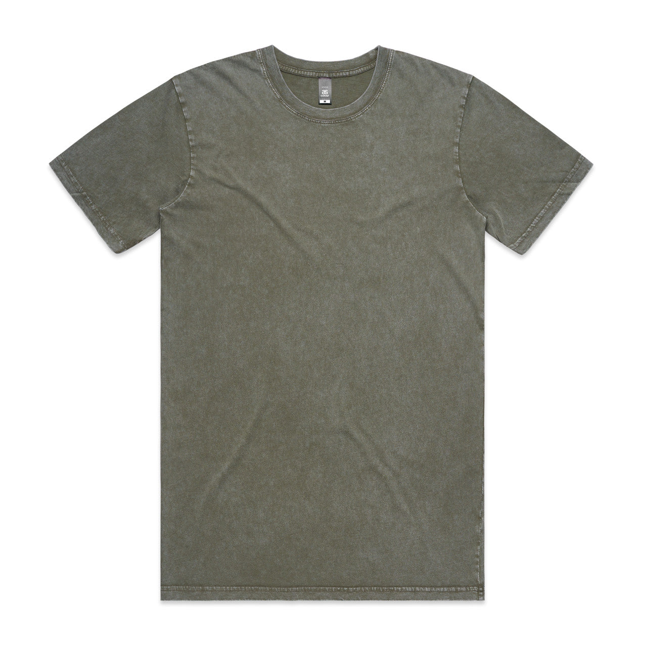 5040 stone wash staple tee moss stone