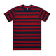 5044 classic stripe tee navy/red