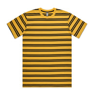 5044 classic stripe tee yellow/black