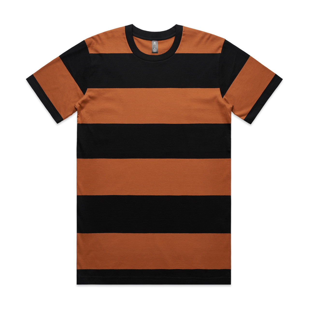 5045 wide stripe tee copper/black