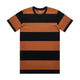 5045 wide stripe tee copper/black