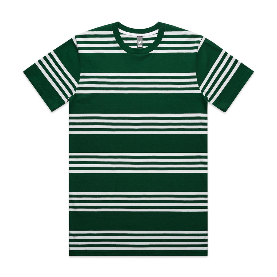 5046 classic quad stripe emerald/white