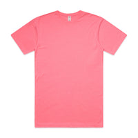 5050f block tee safety pink