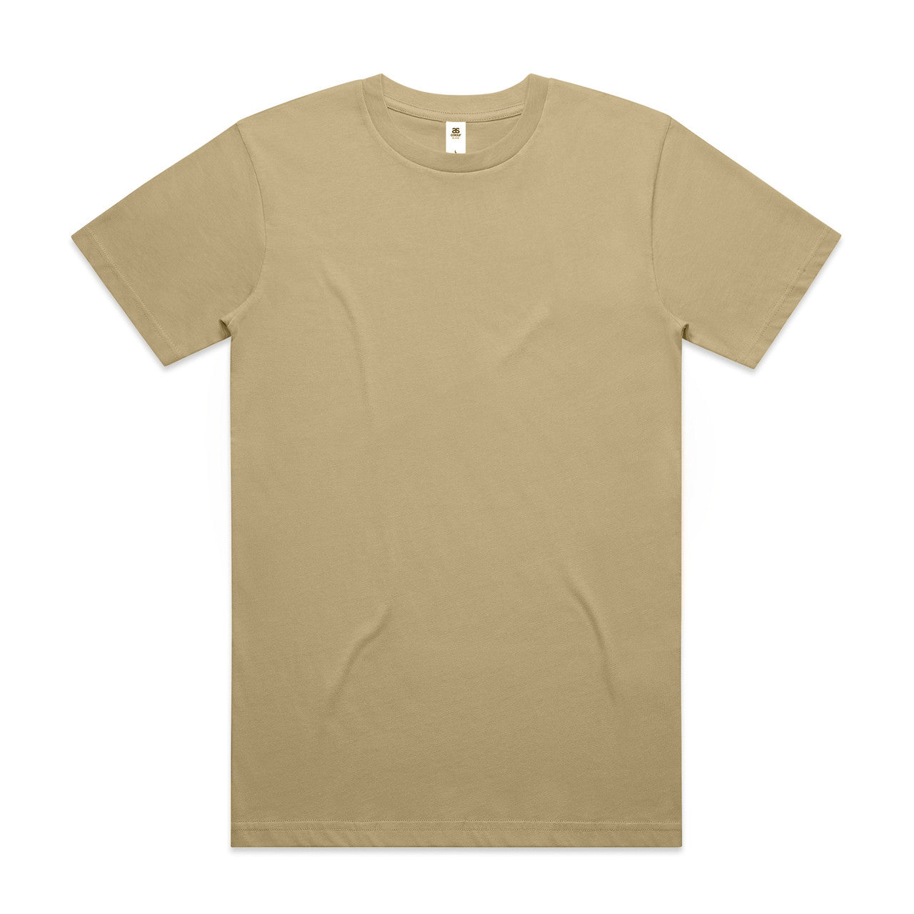 5050t block tee khaki