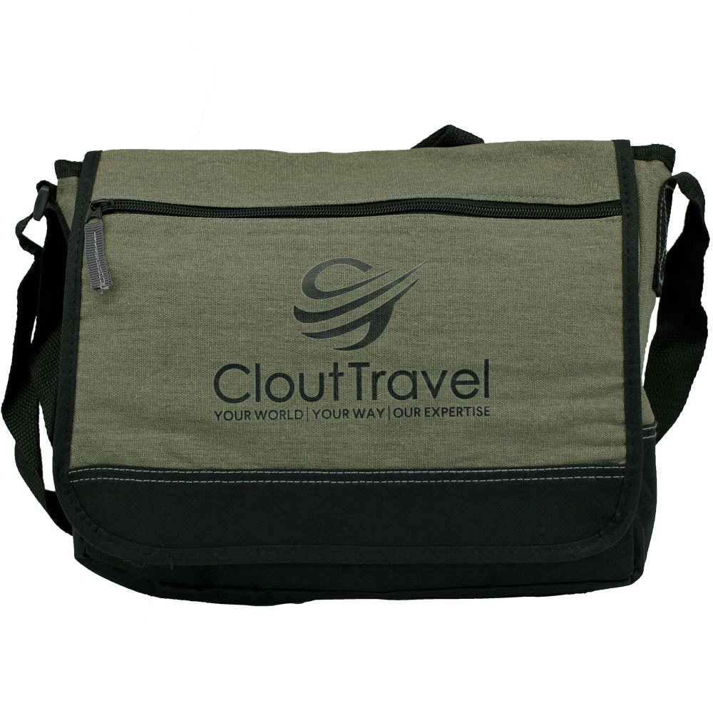 Faded Tablet Messenger Bag 5L