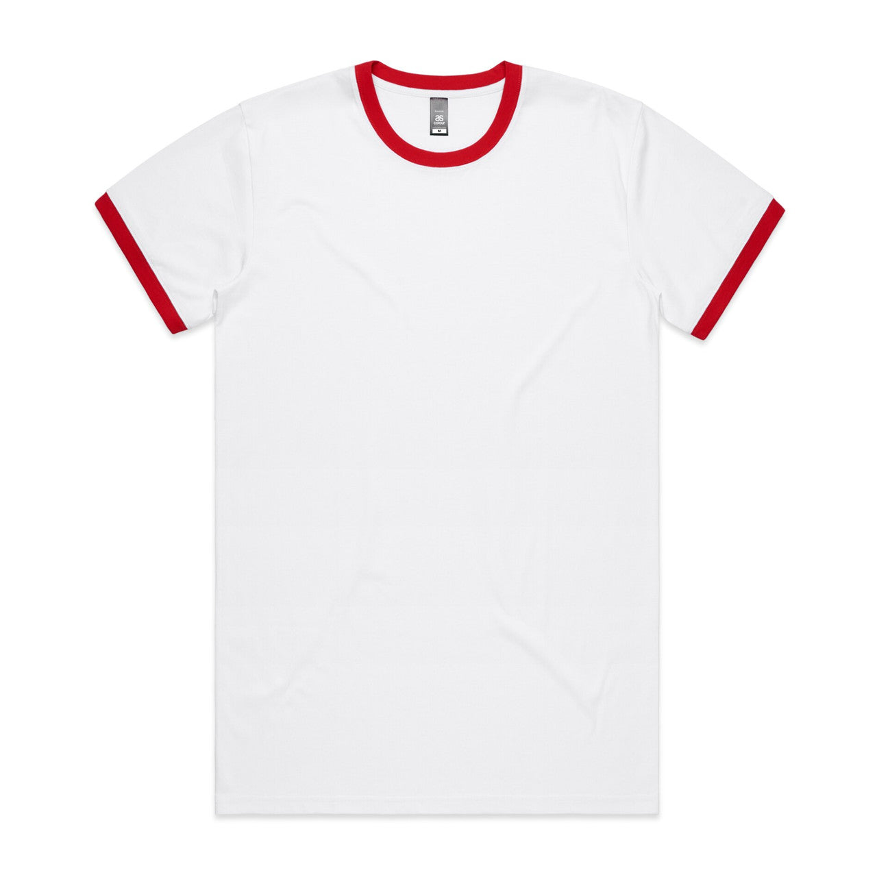 5053 ringer tee white/red