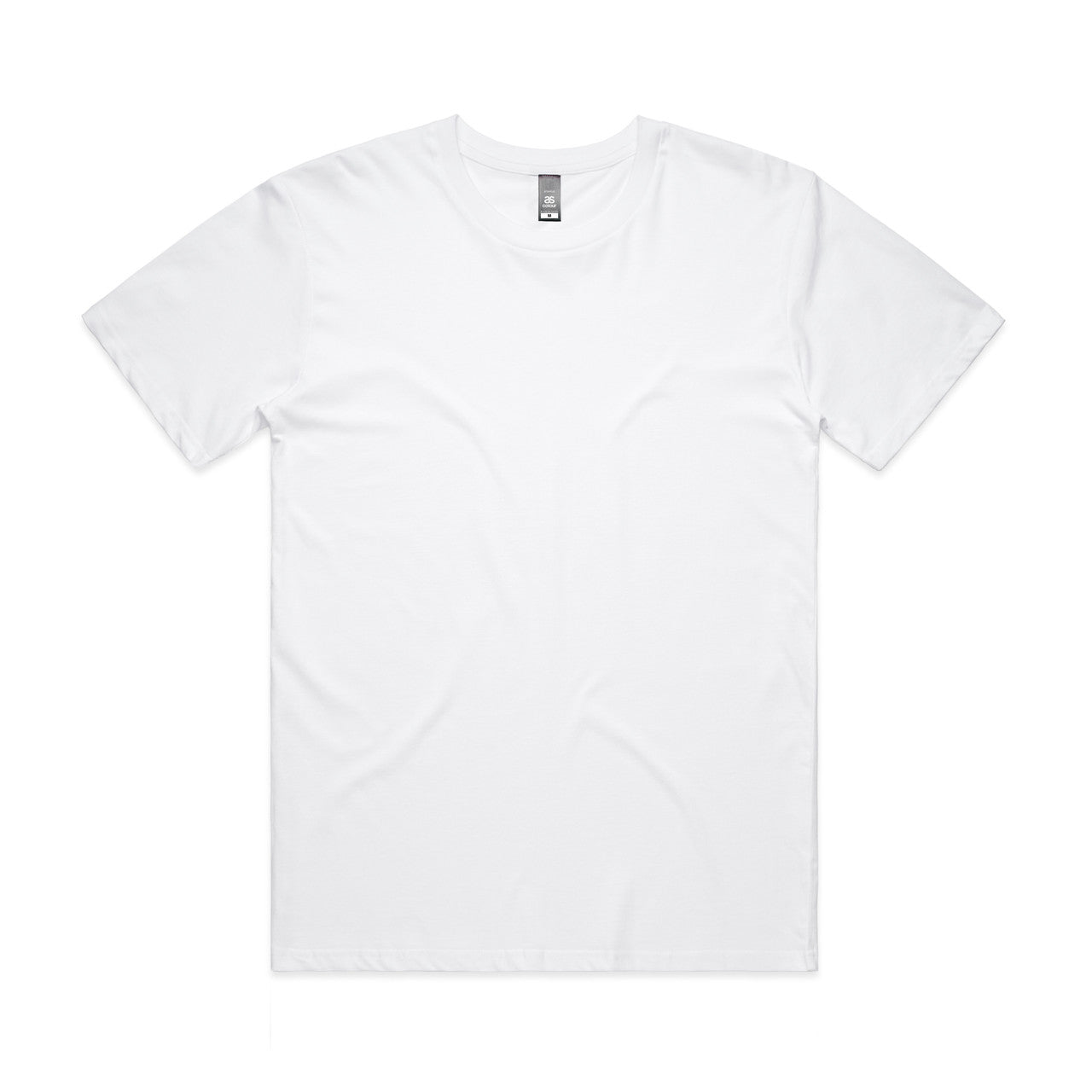 5074 staple minus tee white
