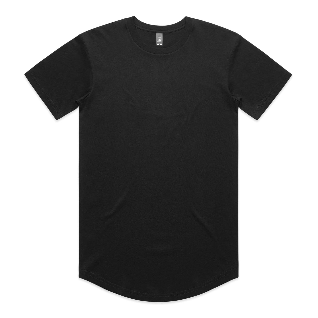 5076 staple curve tee black
