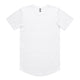 5076 staple curve tee white