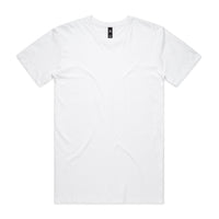 5077 staple recycled tee white