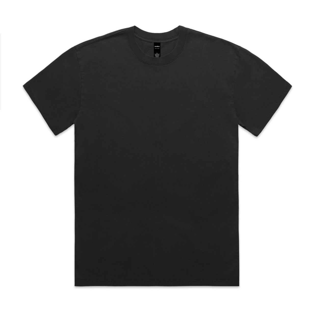 5082 heavy faded tee faded black