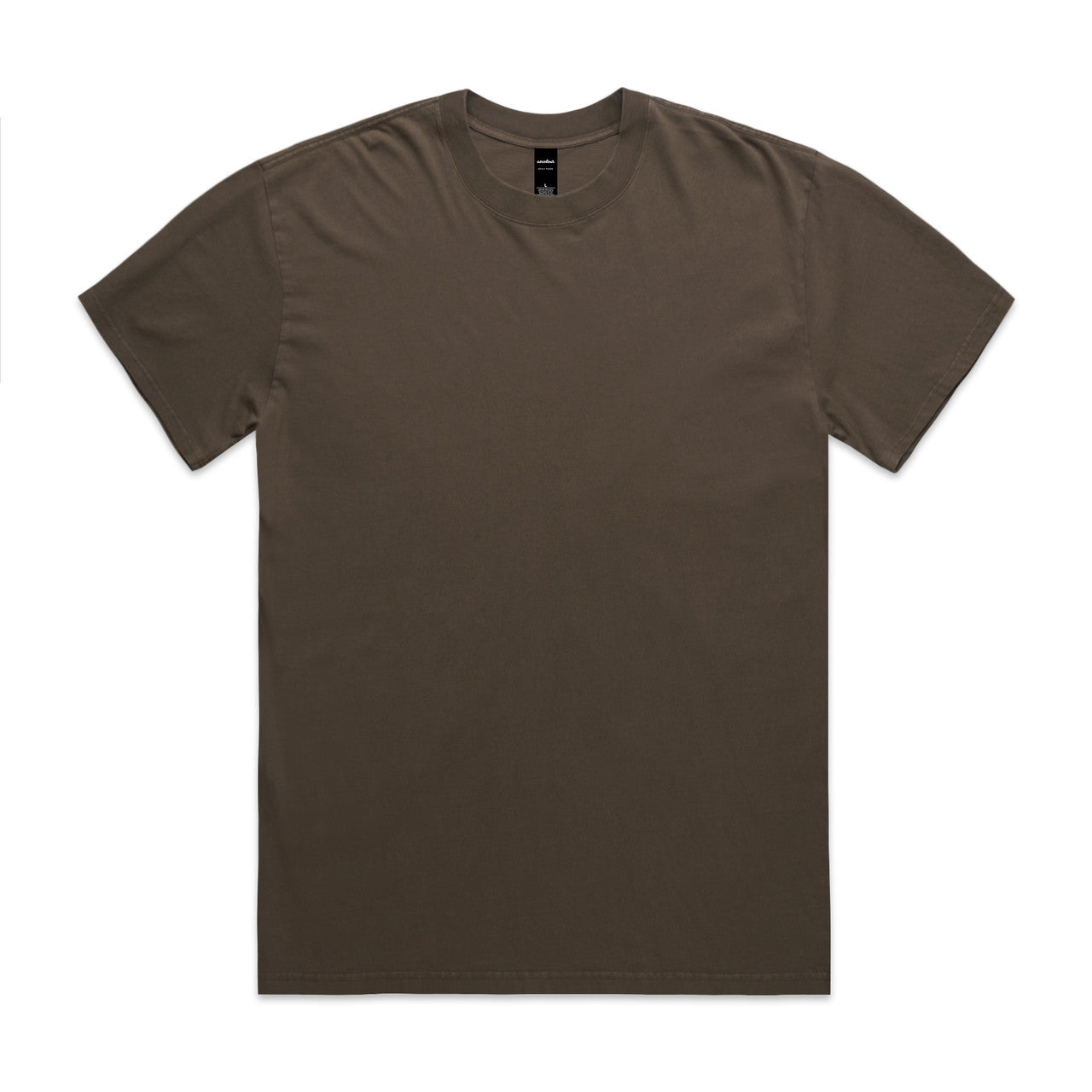5082 heavy faded tee faded brown