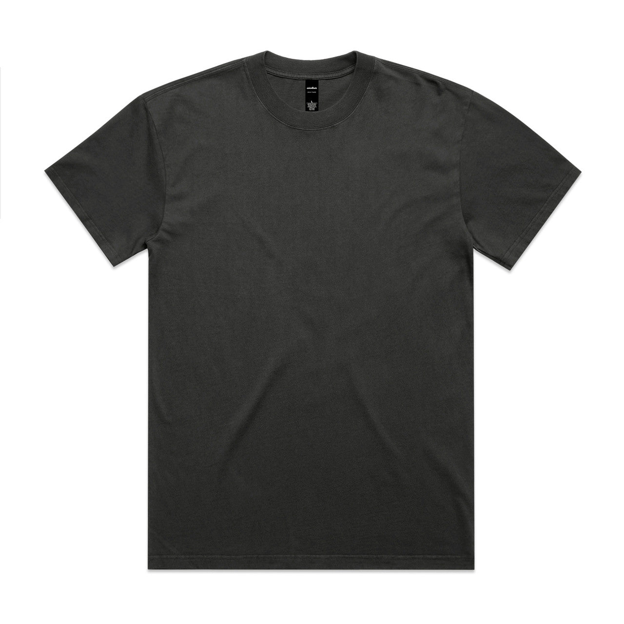 5082 heavy faded tee faded coal