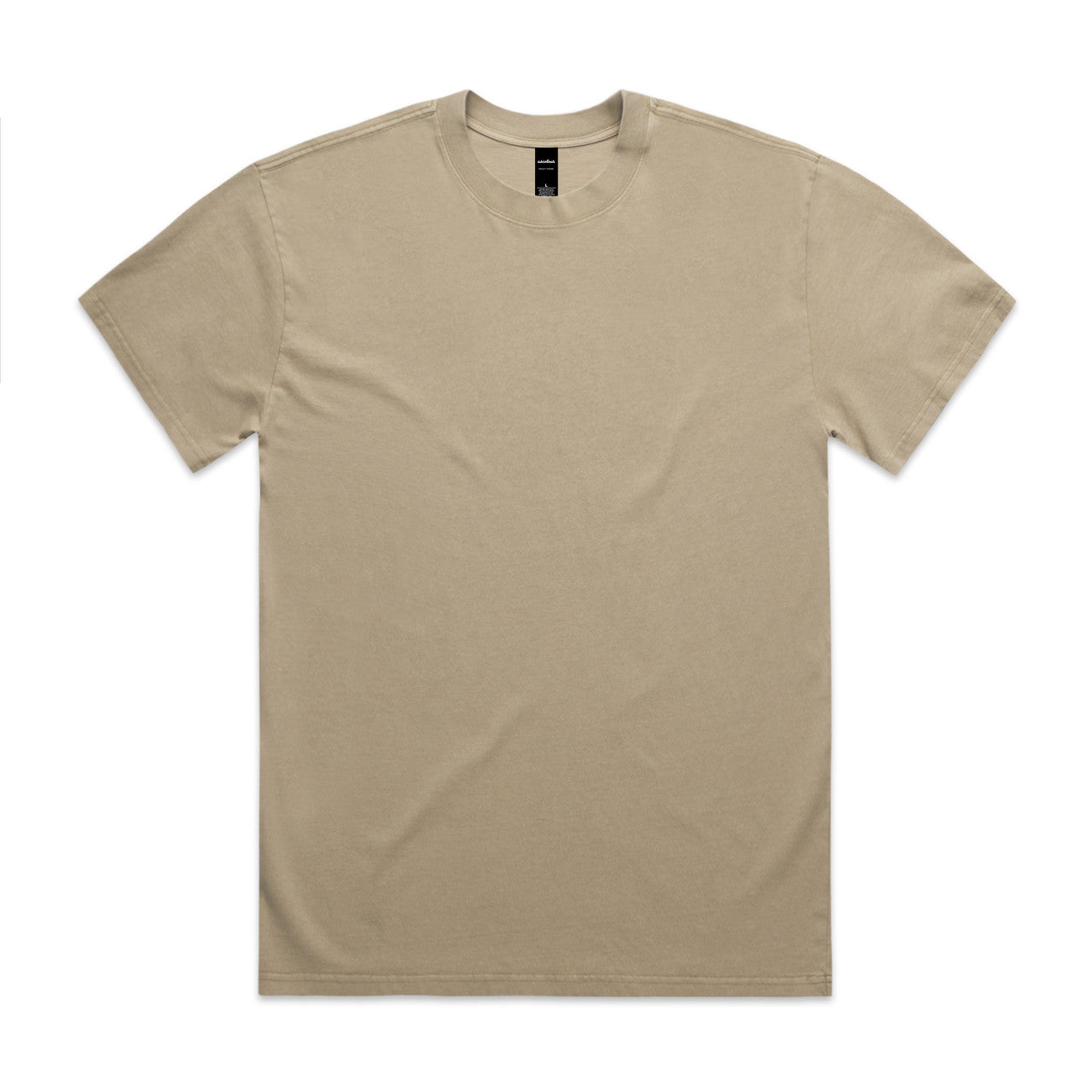 5082 heavy faded tee faded khaki