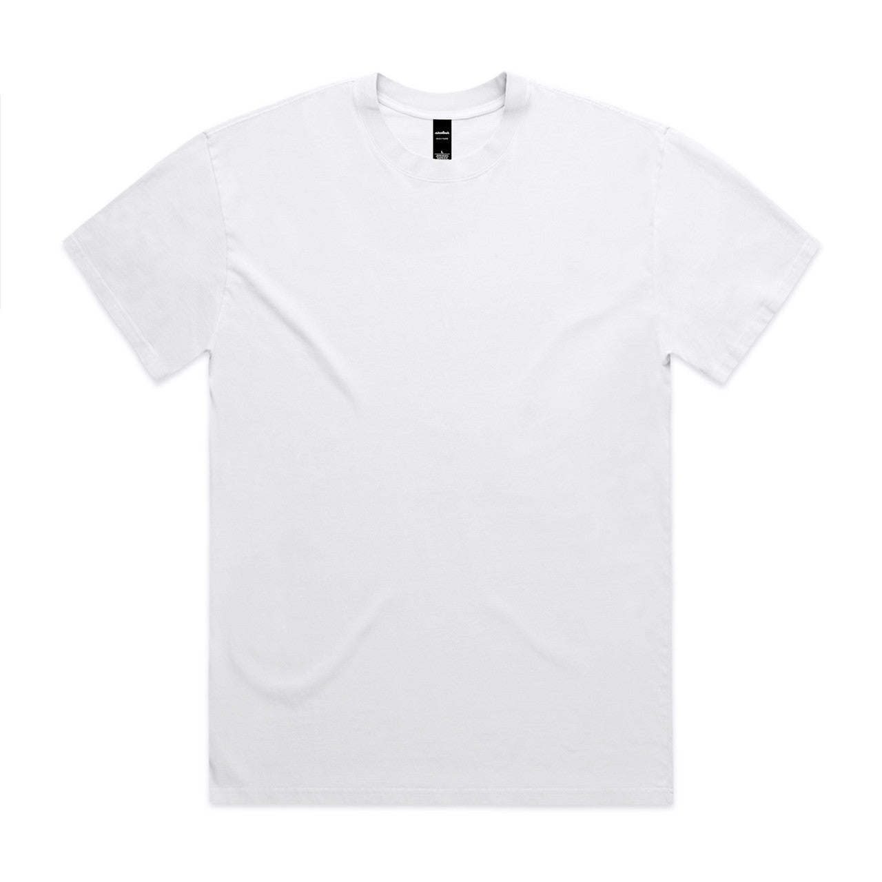 5082 heavy faded tee faded white
