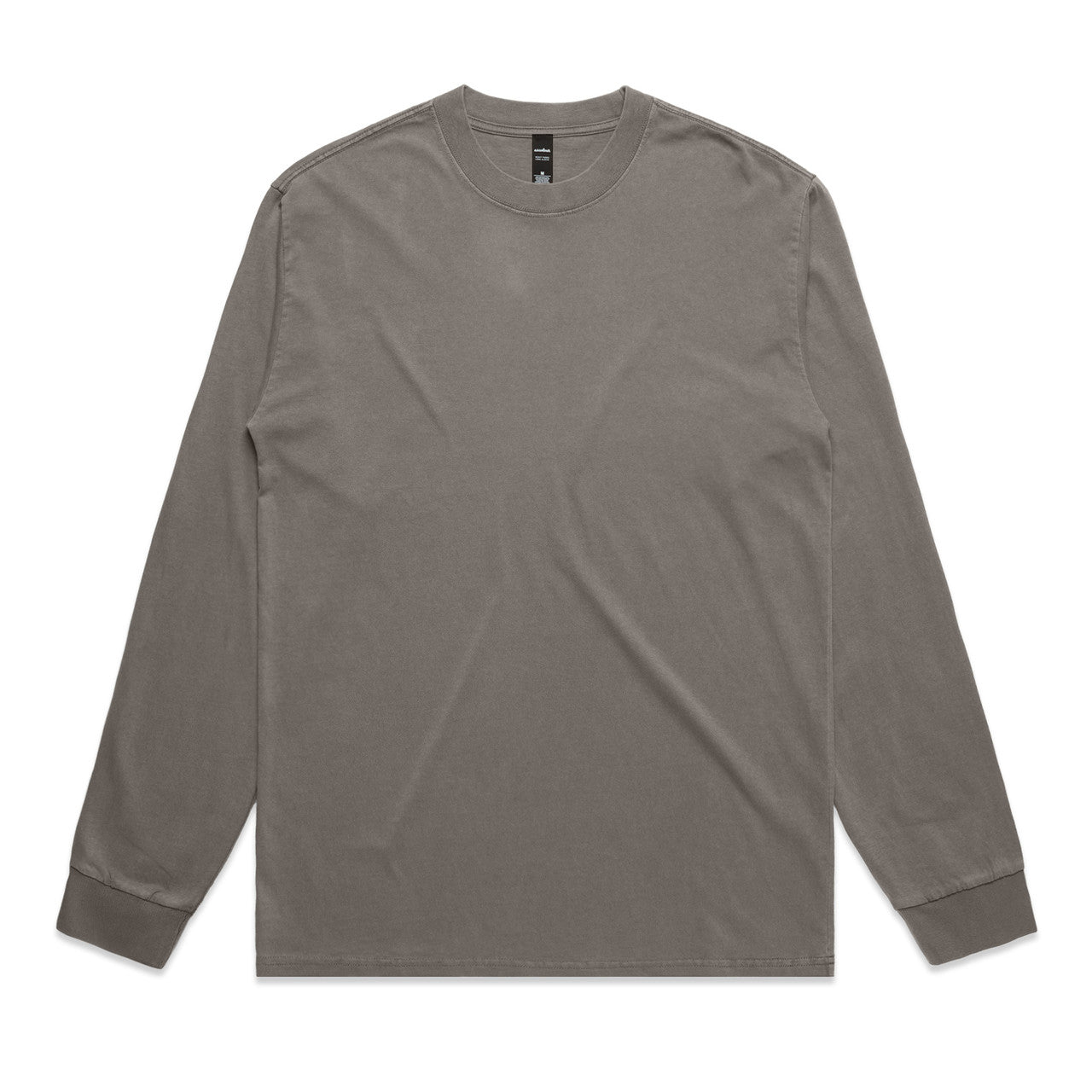 5083 heavy faded ls tee faded grey