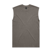 5084 heavy faded tank faded grey