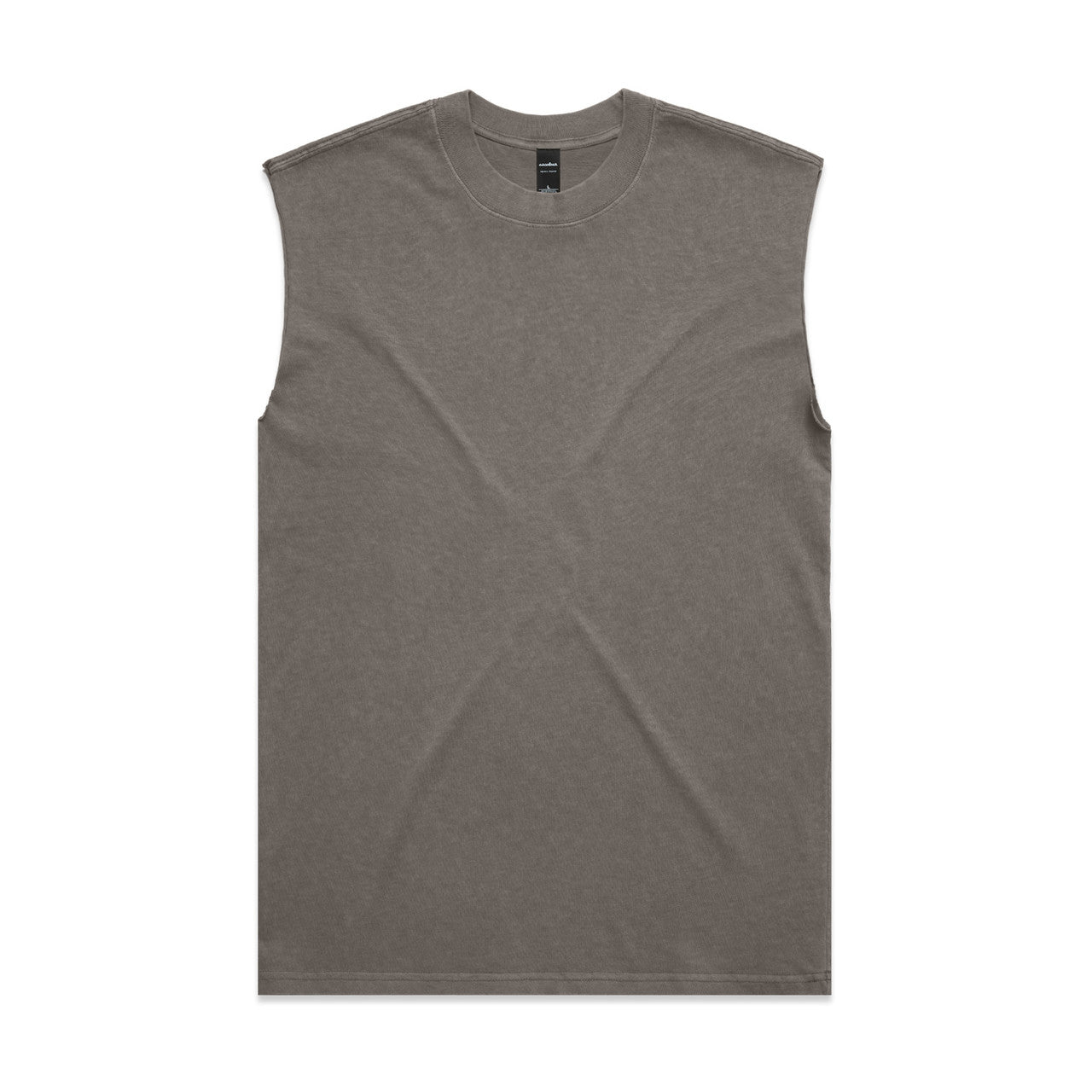 5084 heavy faded tank faded grey