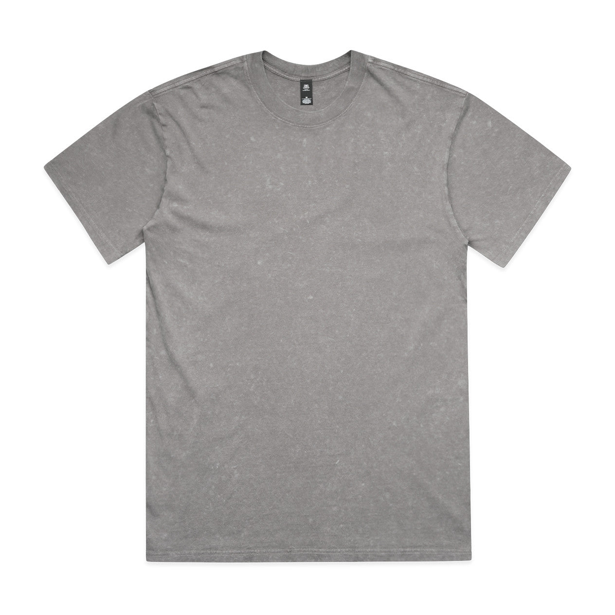 5085 stone wash heavy tee grey stone
