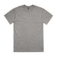 5085 stone wash heavy tee grey stone