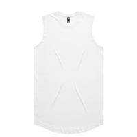 5091 staple curve tank white