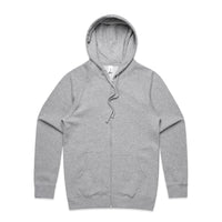 5109 supply zip hood grey marle