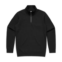 5125 half zip crew black