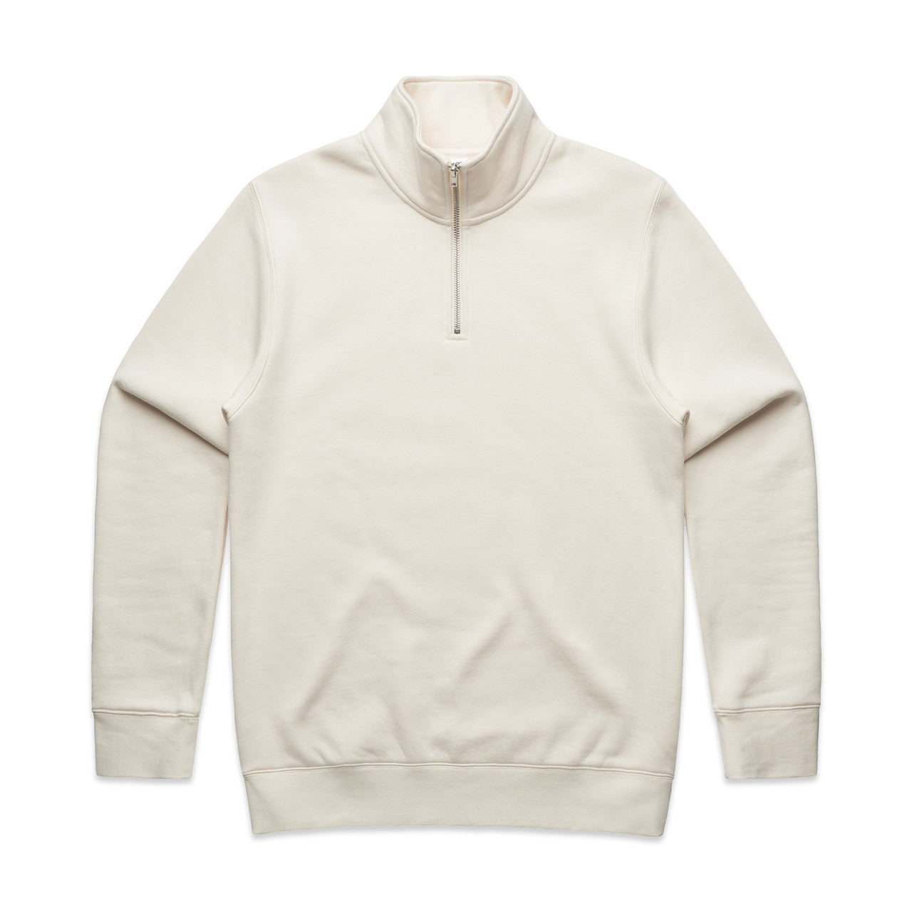 5125 half zip crew ecru