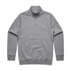5125 half zip crew grey marle