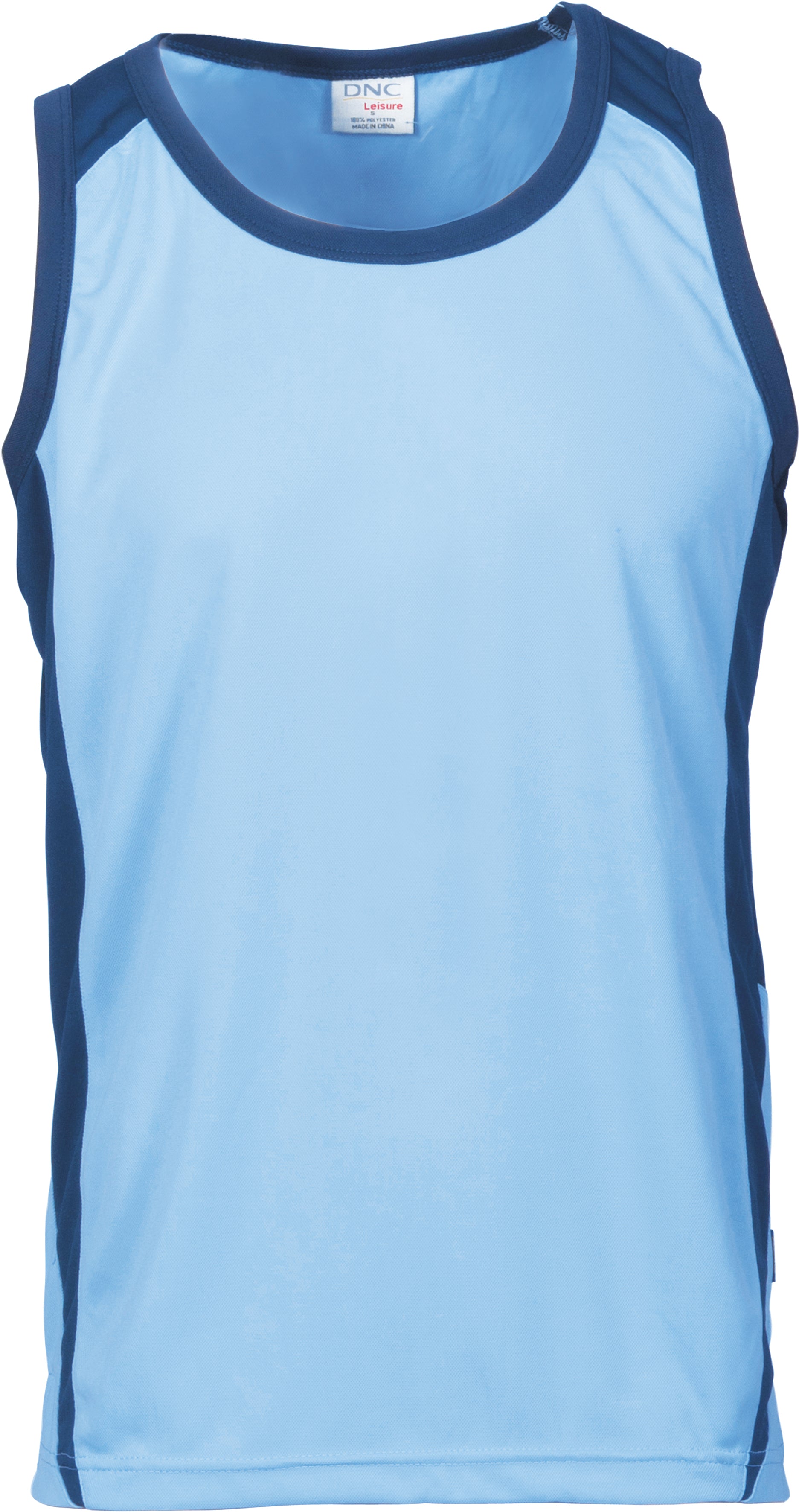 Kids Cool-Breathe Contrast Singlet