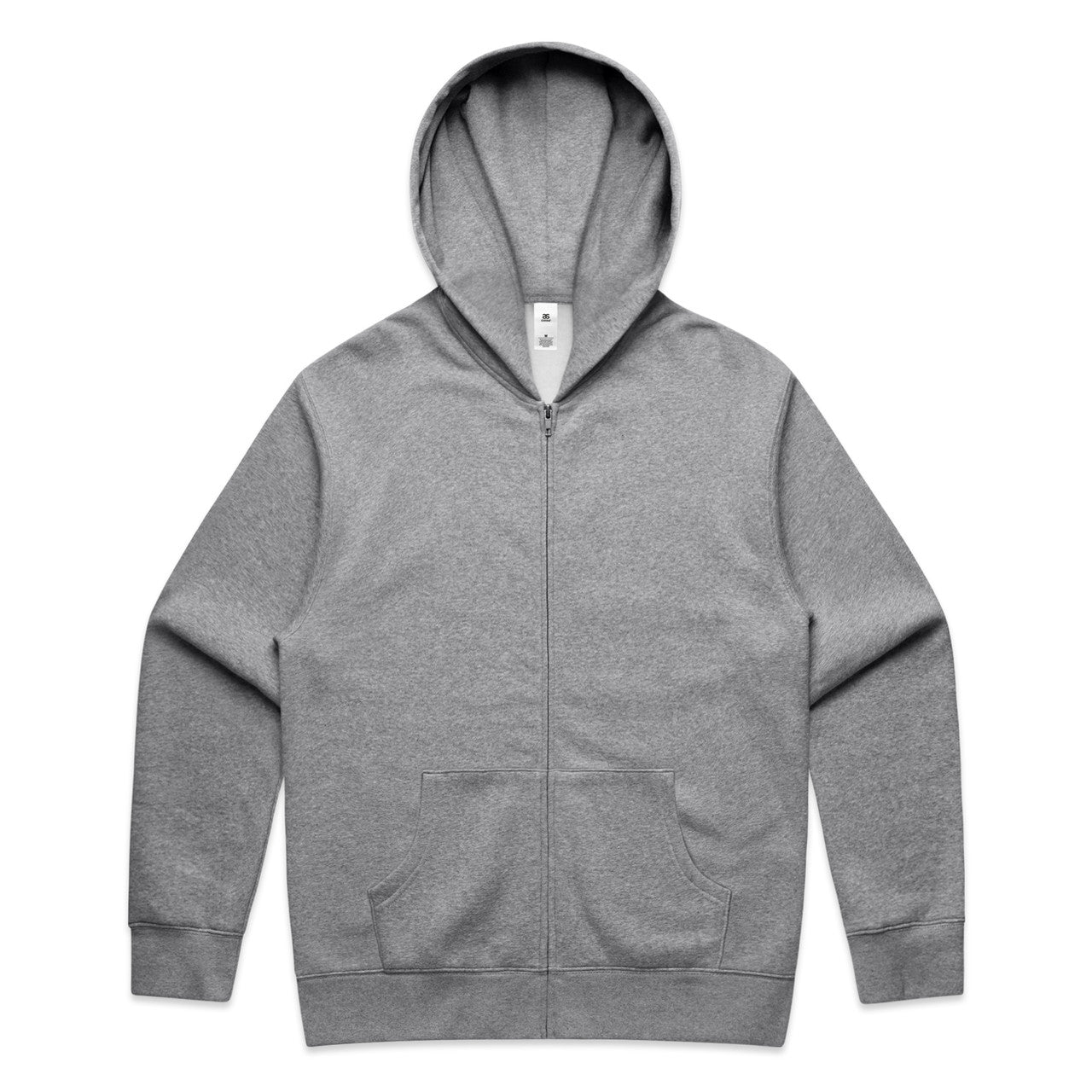 5162 relax zip hood grey marle