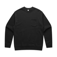 5163 relax pocket crew black