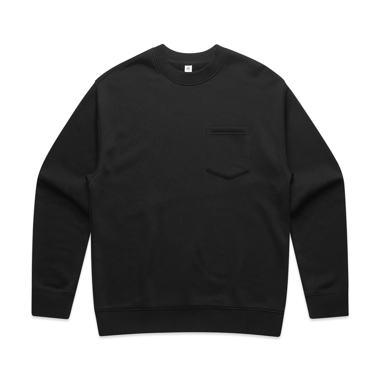 5163 relax pocket crew black